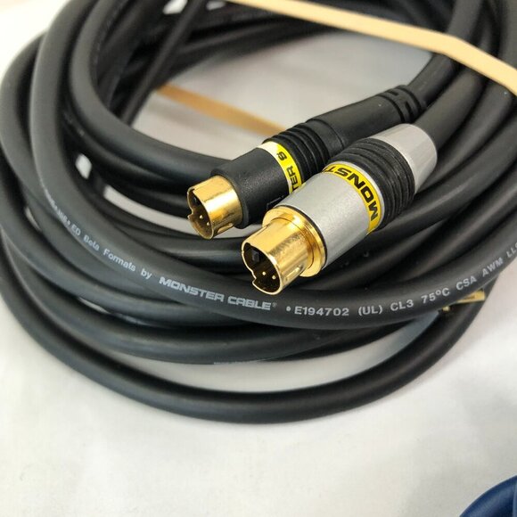 Monster Python and Radio Shack Lot Of 6 Video Audio Cables - Picture 4 of 6
